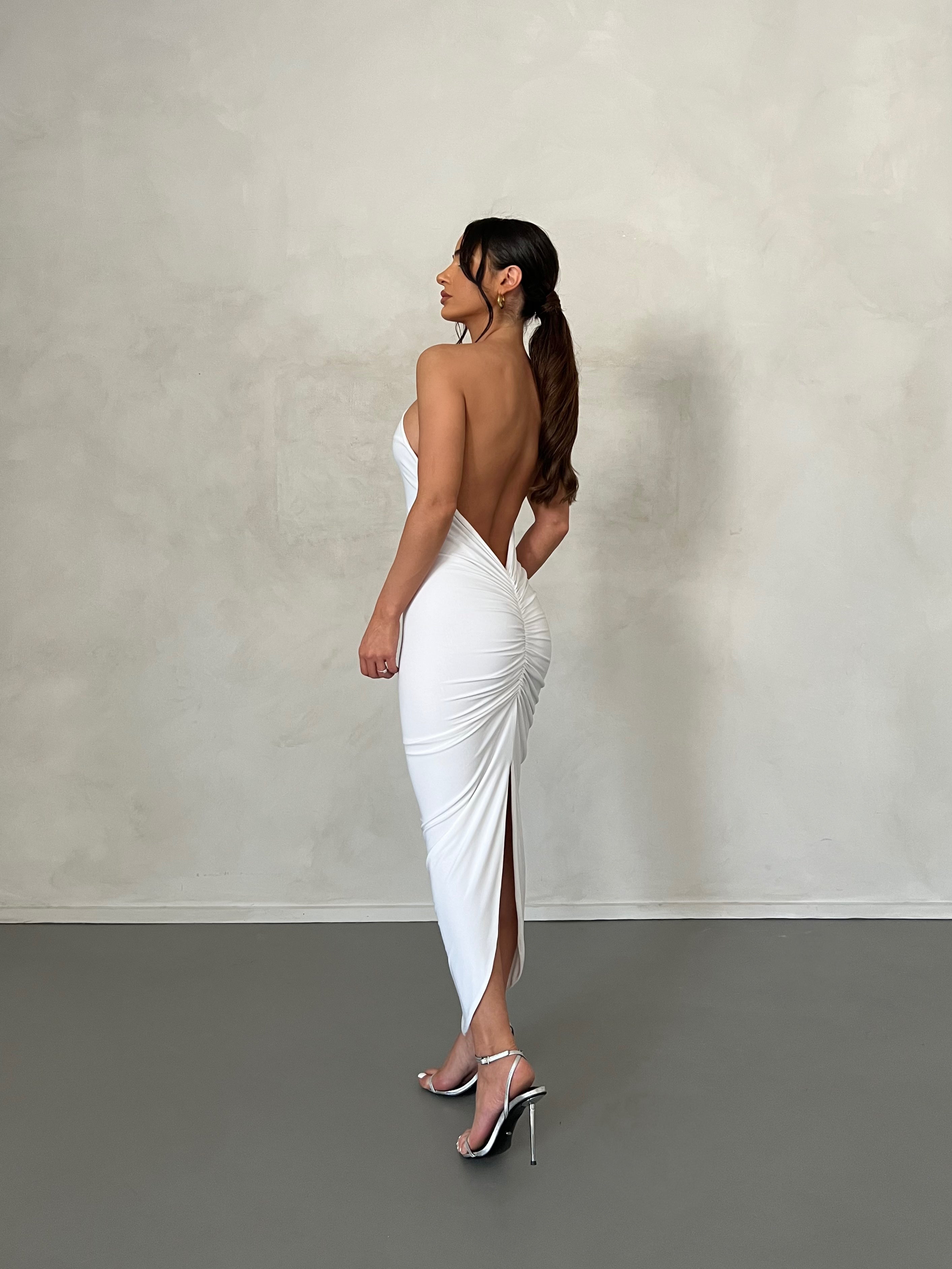 Lana Open Back Dress
