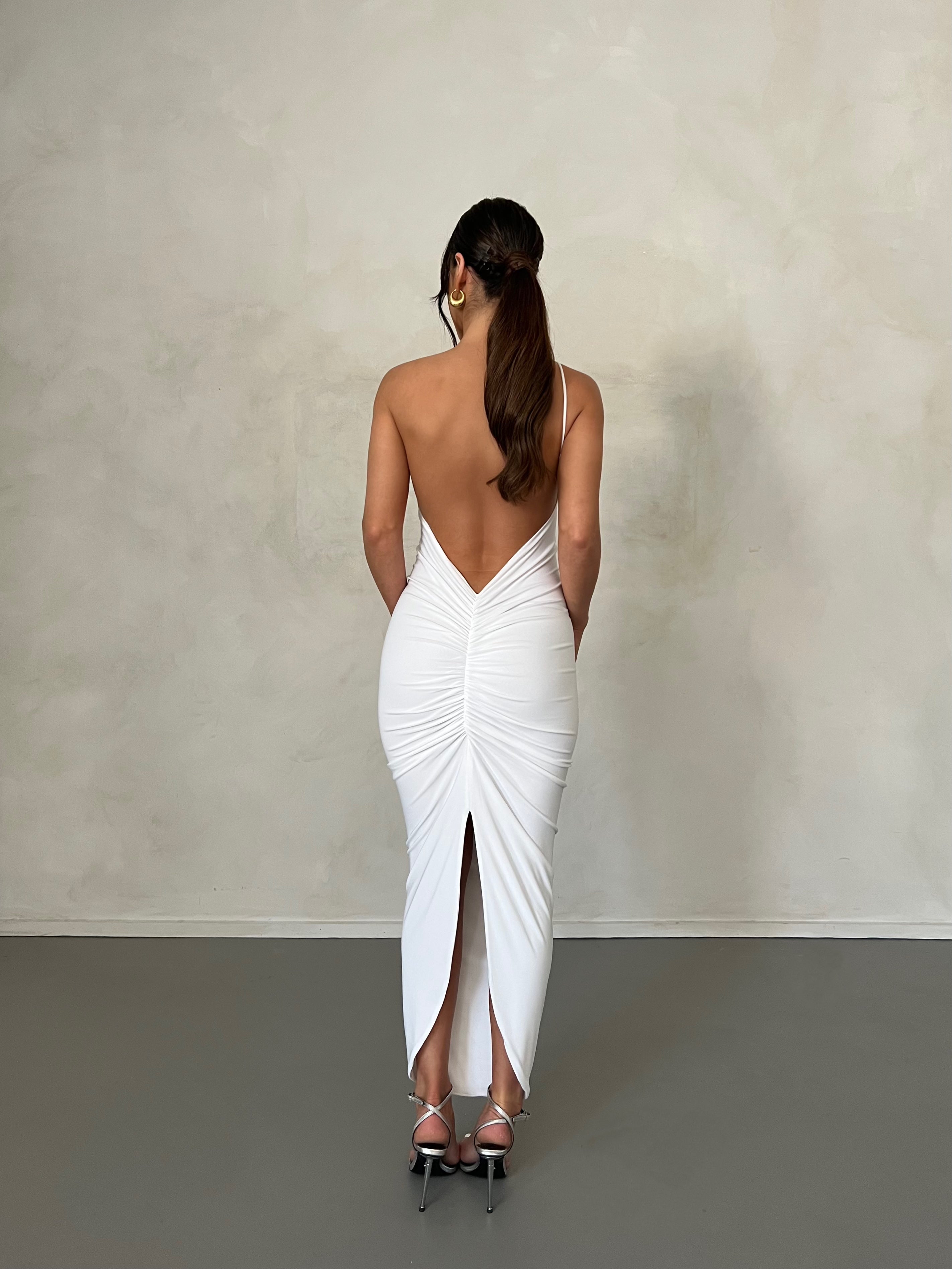 Lana Open Back Dress