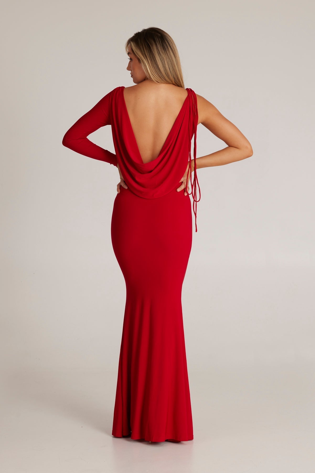 Emma Single Arm Sleeve Dress