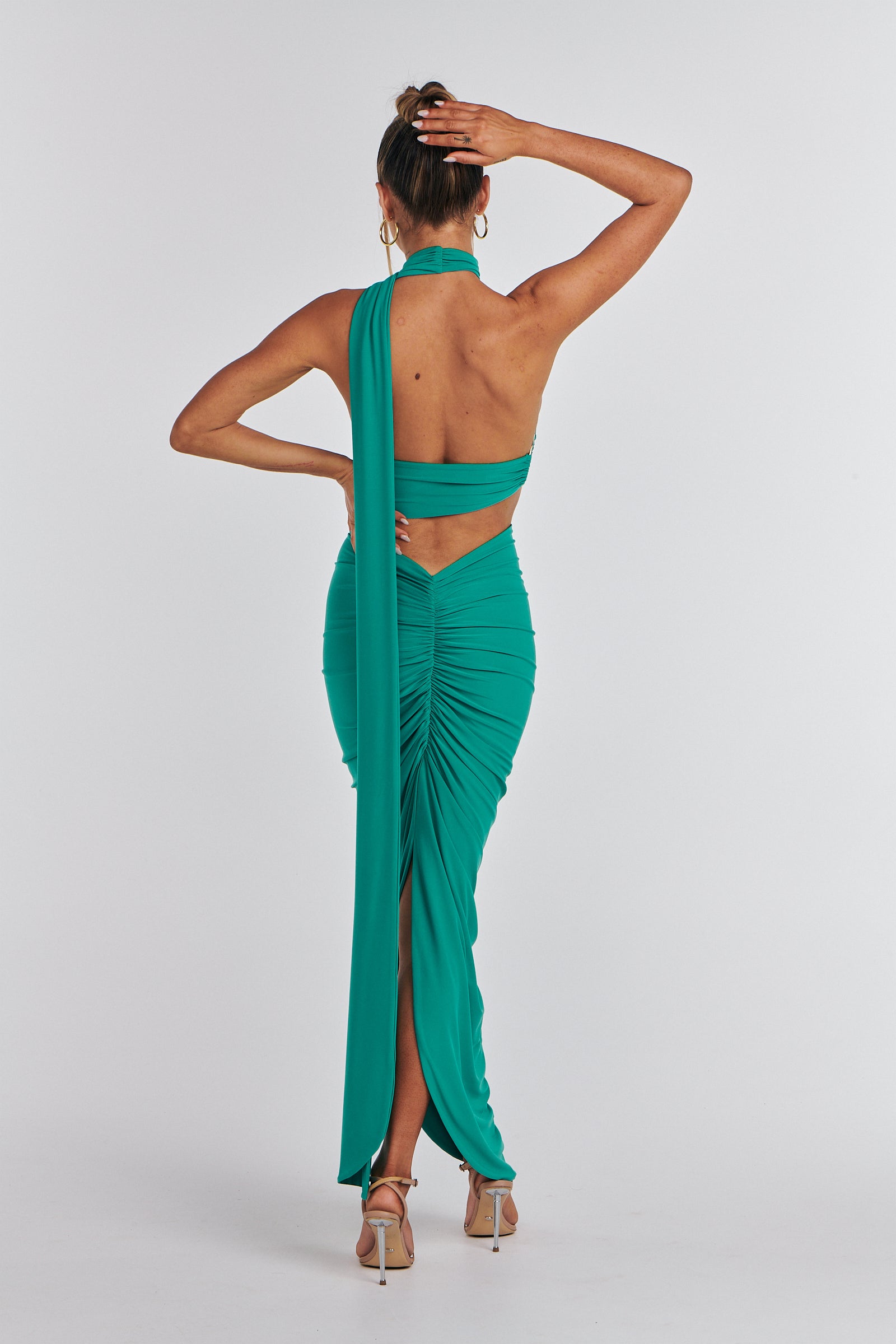 Kissa Two Piece Scarf Dress