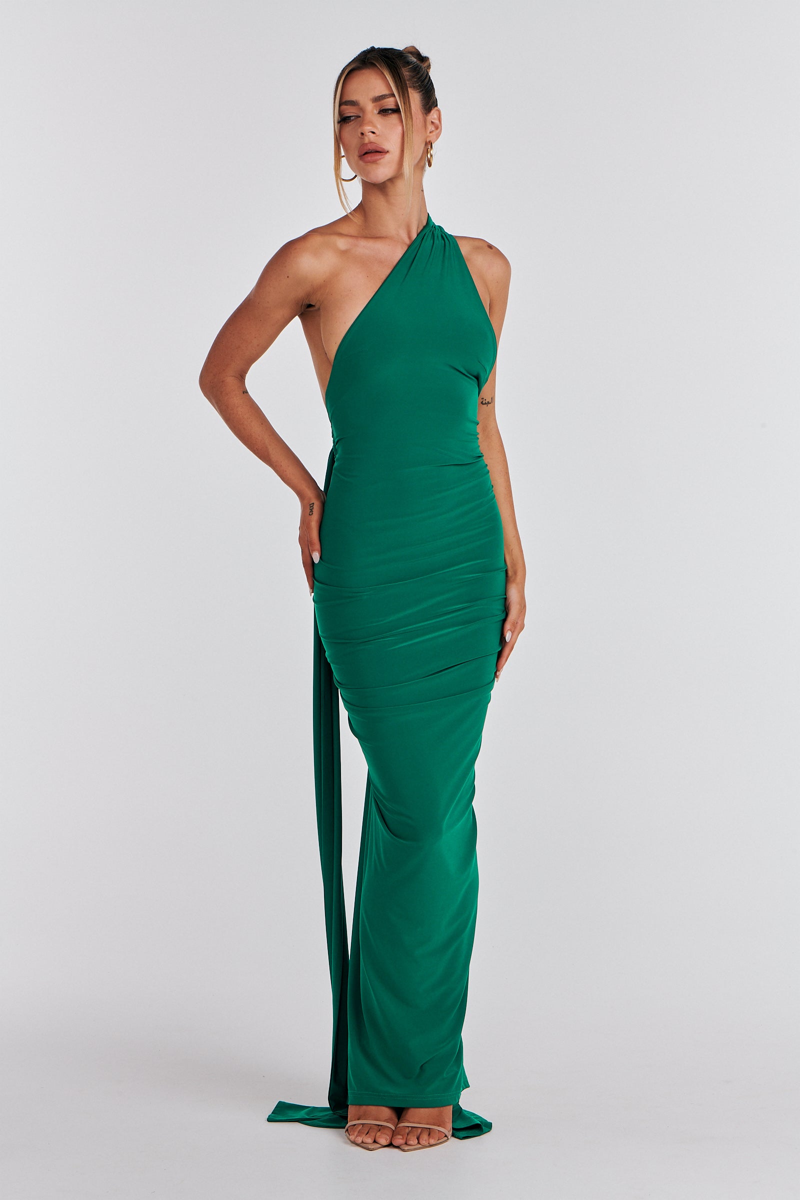 Chelsey Elegant Scarf Dress