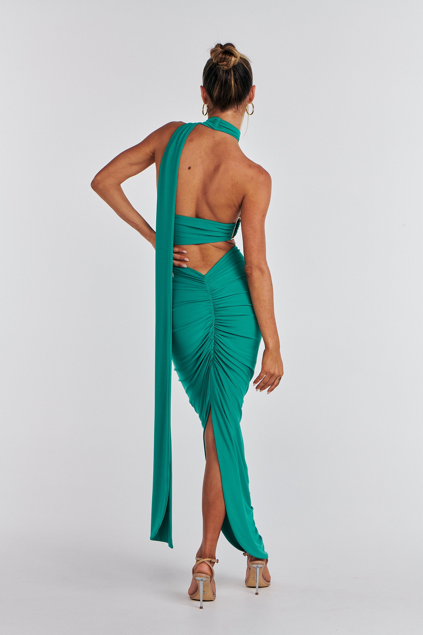 Kissa Two Piece Scarf Dress