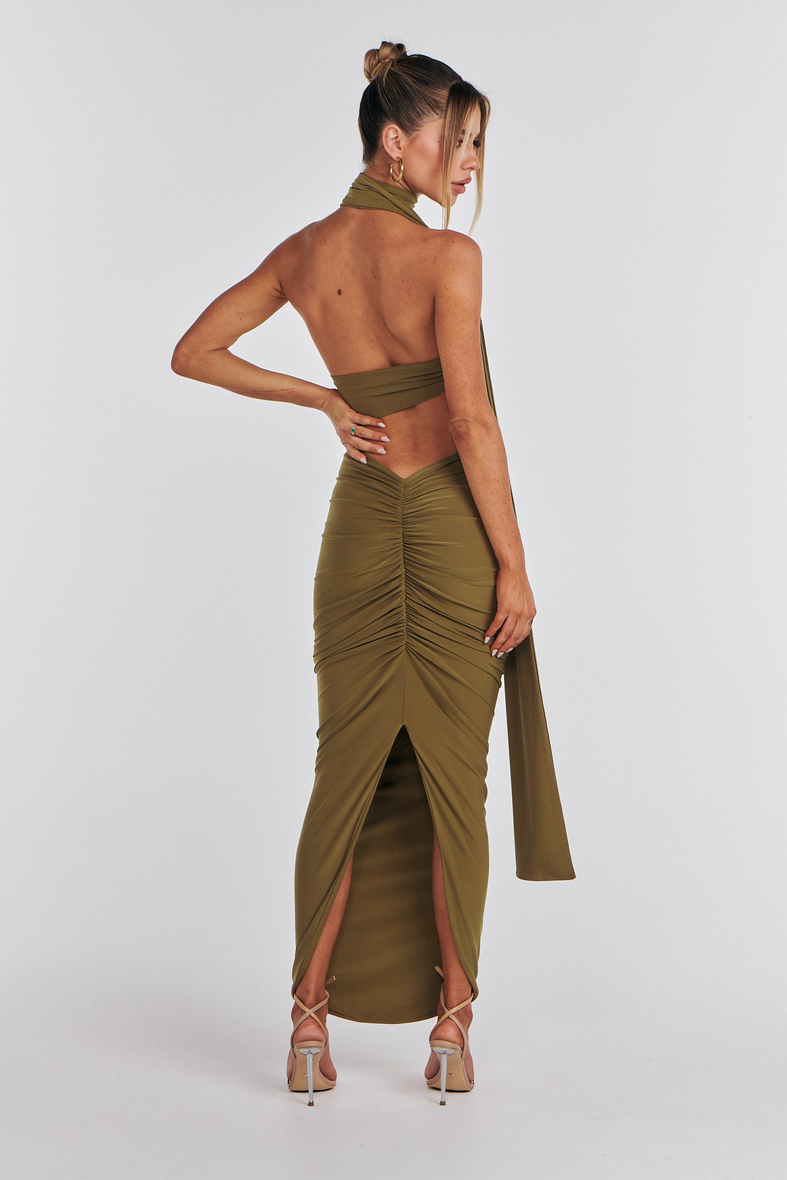 Kissa Two Piece Scarf Dress