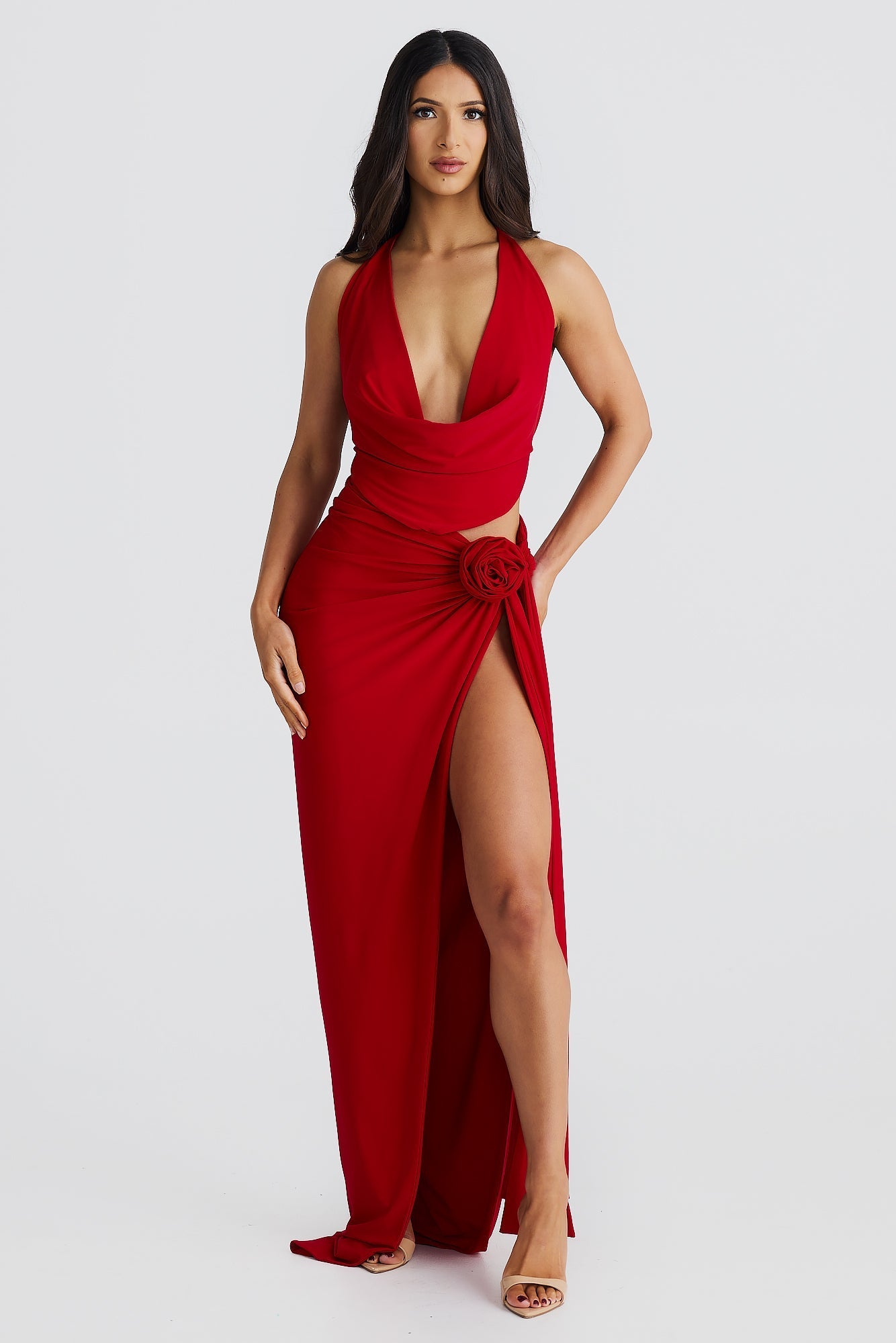 Luana Two Piece Flower Dress