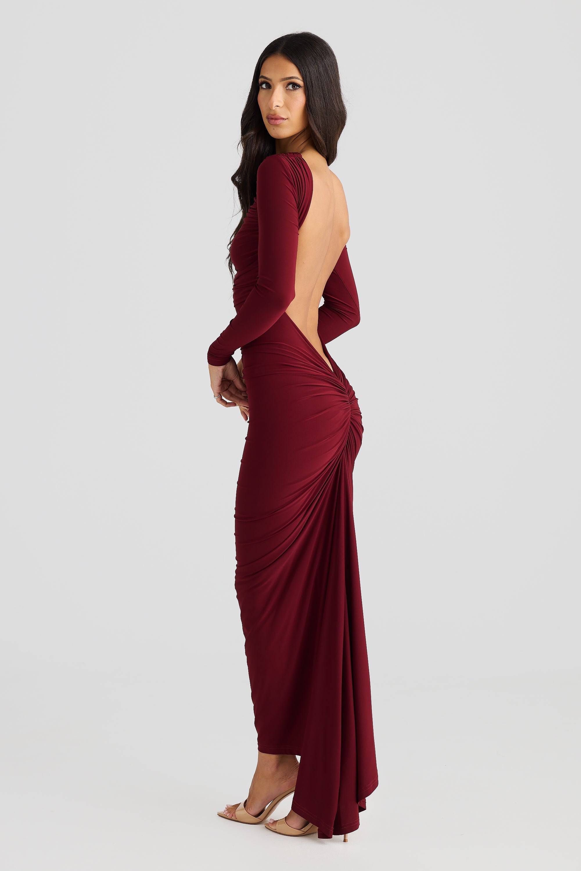 Elvy Elegant Longsleeve Dress